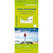117 Normandy coast Michelin